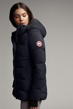 Chamarras Canada Goose Mujer México - Alliston Chaqueta De Plumas Azul Marino WT2394016